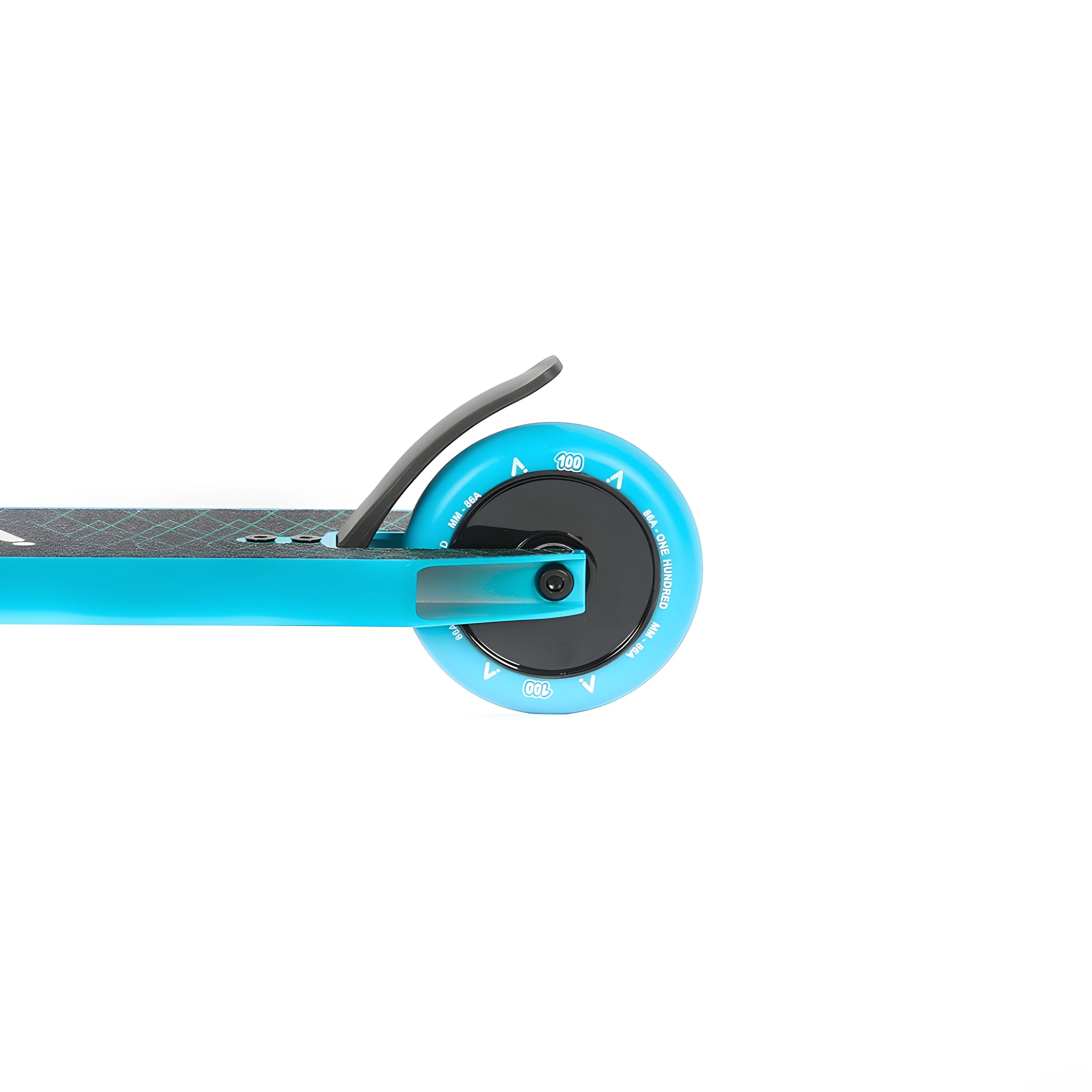 Trottinette freestyle ACTA FS Teal — détail roue arrière