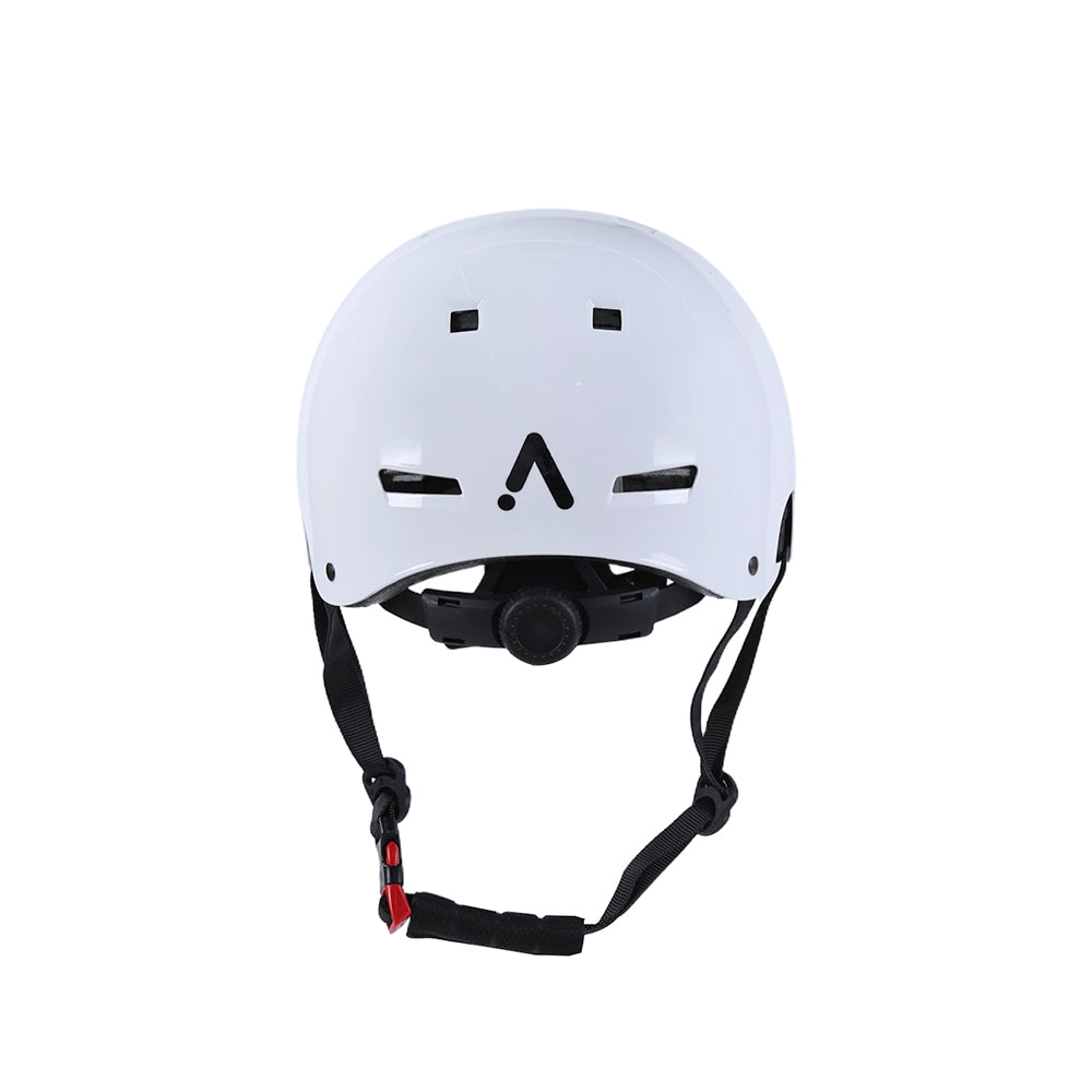 Casque ACTA Motion Blanc — vue arrière, molette de réglage