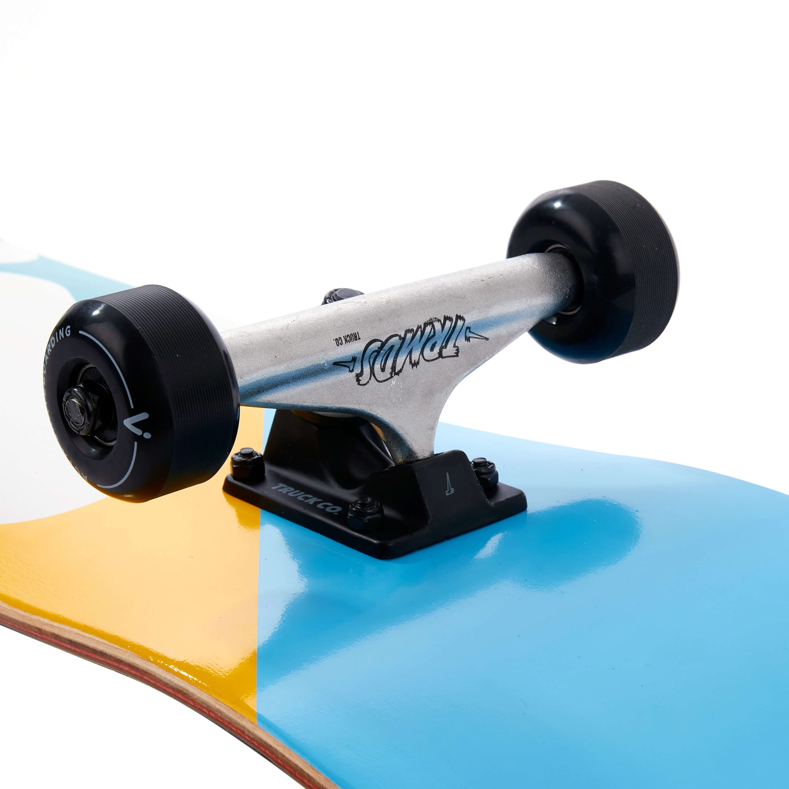 Skateboard street complet ACTA Geo 8 pouces — détail du graphisme