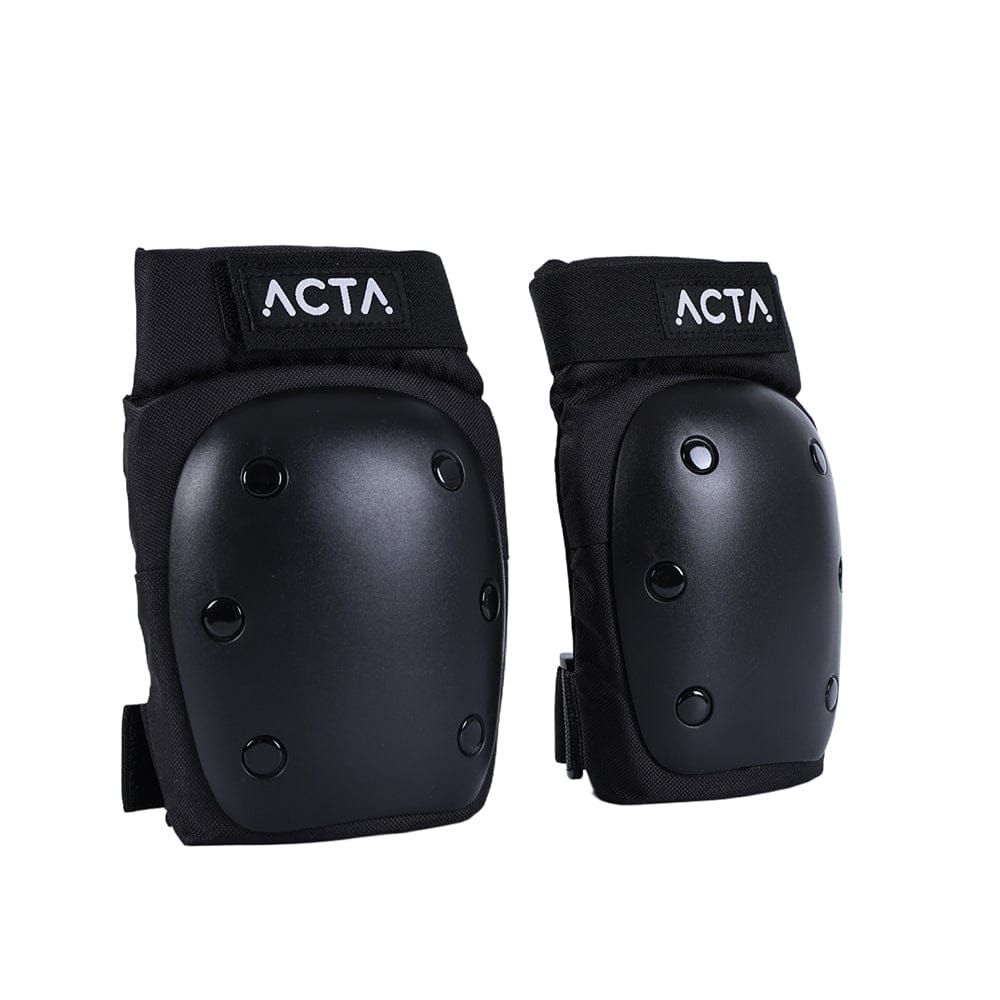 Genouillère et coudière ACTA — coques rigides, vue trois-quarts