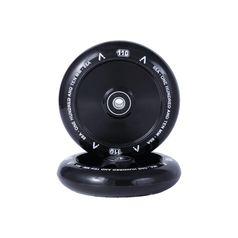 Roues trottinette freestyle Fullcore 110mm Noir — vue 2