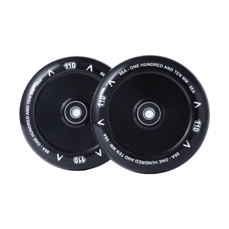 Roues trottinette freestyle Fullcore 110mm Noir — vue 3