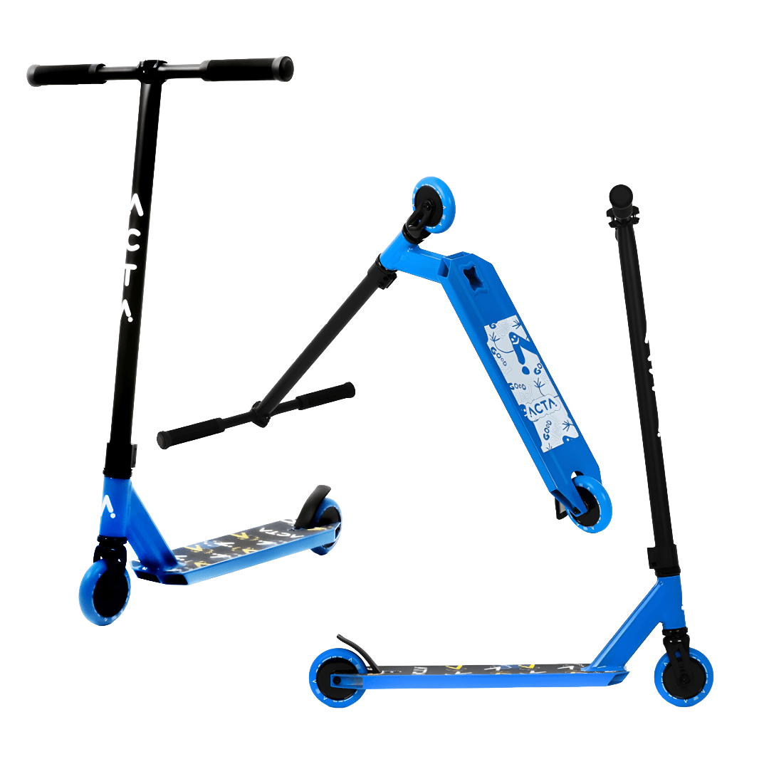 Trottinette freestyle ACTA F2 Bleu — visuel détouré