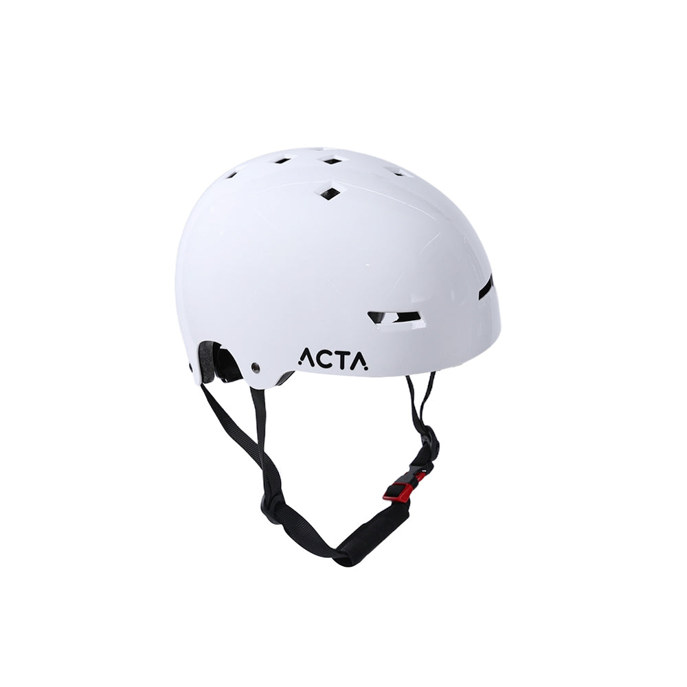 Casque ACTA Motion Blanc — vue trois-quarts avant