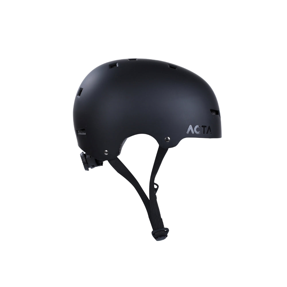 Casque ACTA Motion Noir — vue de profil avec logo ACTA