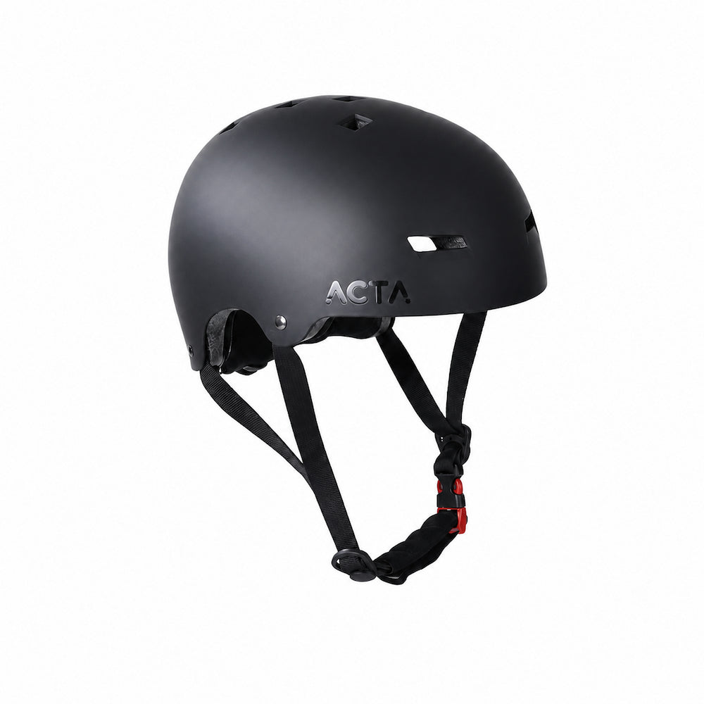 Casque ACTA Motion Noir — vue de profil avec logo ACTA