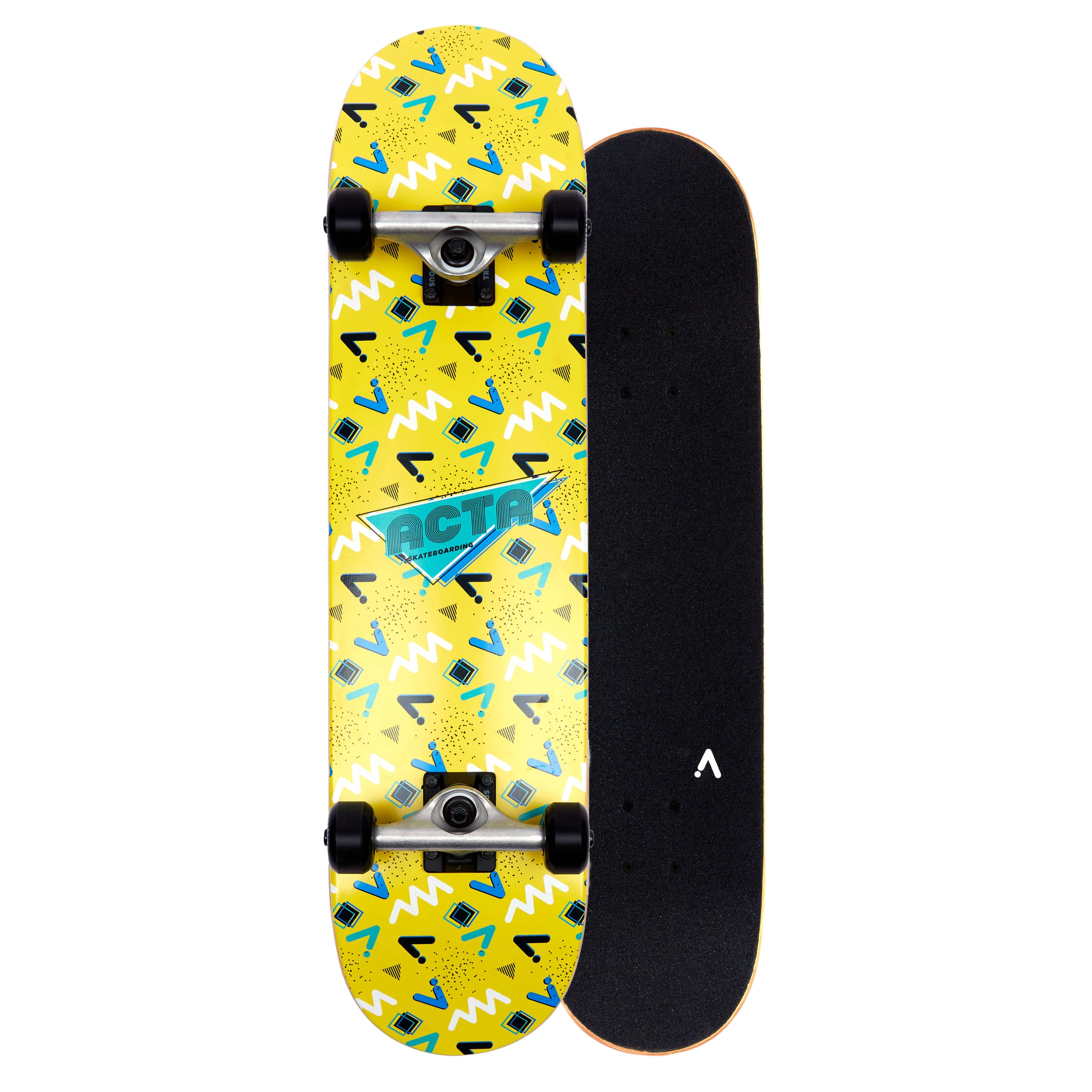 Skateboard street complet ACTA Memphis 7.75 pouces — vue dessus et dessous