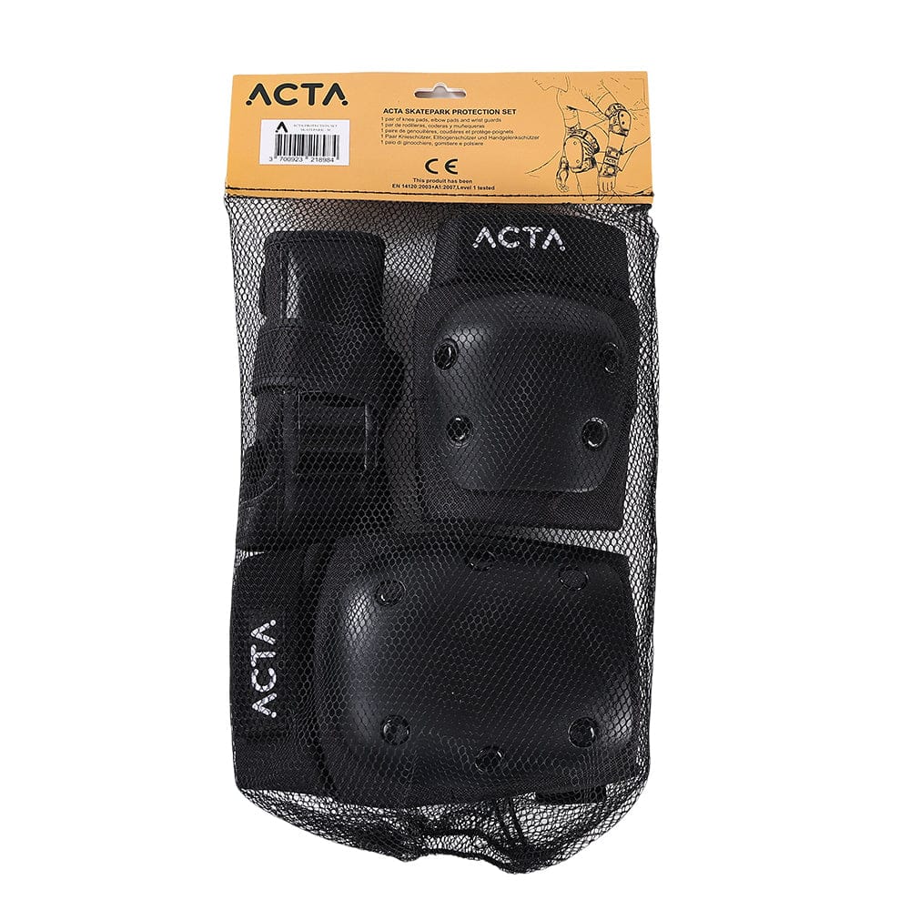 Pack de protections ACTA Skatepark dans son emballage