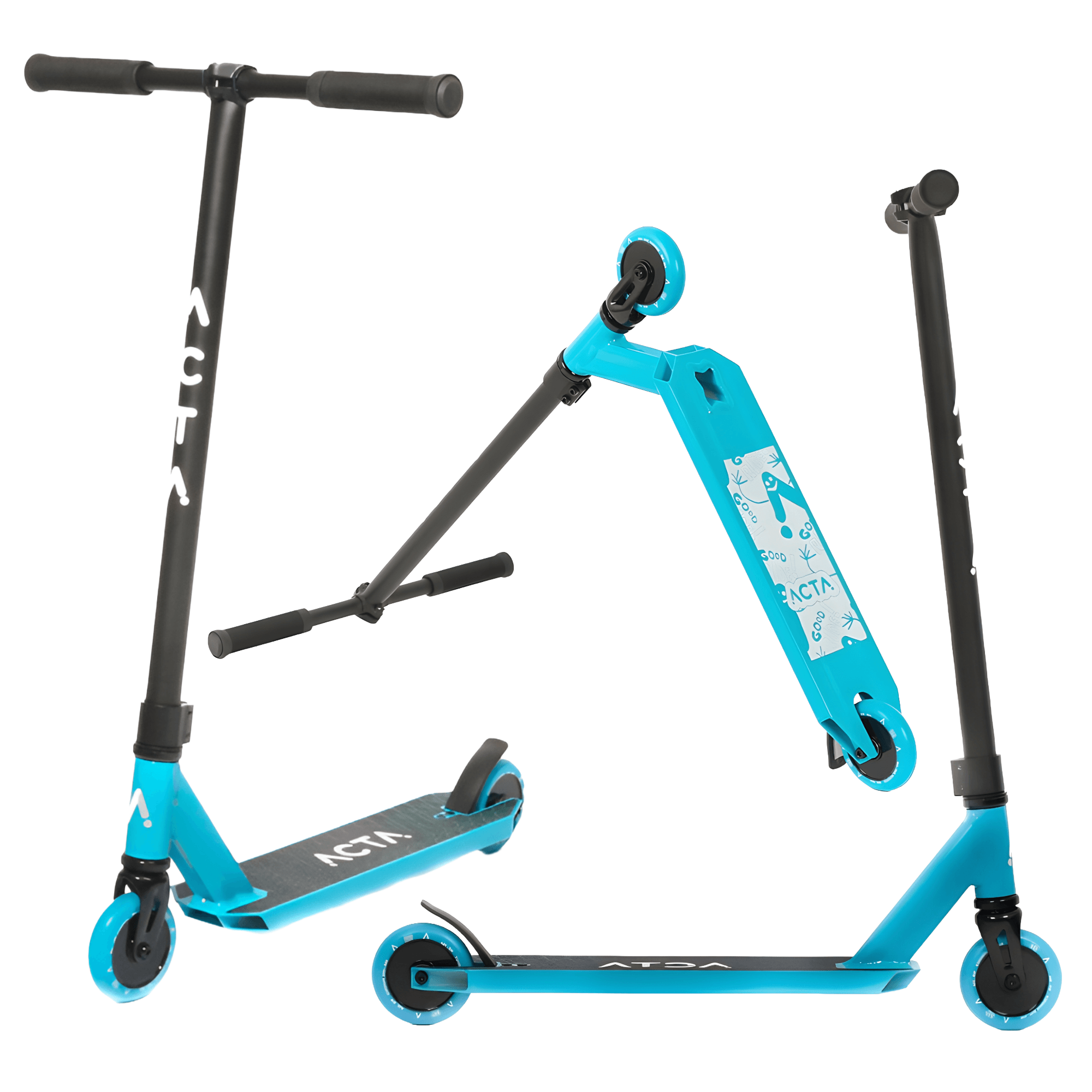 Trottinette freestyle ACTA FS Teal — visuel pack